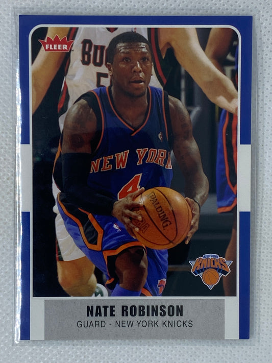 2007-08 Fleer Nate Robinson #79 New York Knicks