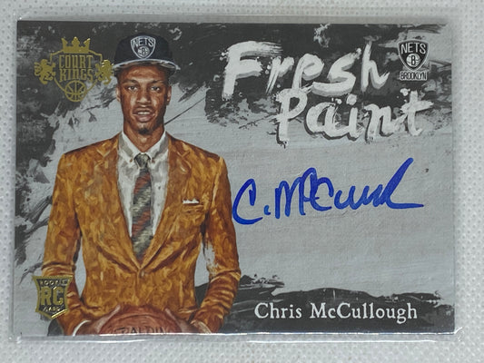 2015-16 Panini Court Kings Fresh Paint Chris McCullough #FP-CM Rookie Auto RC
