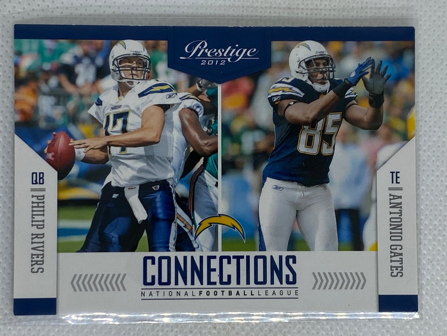 2012 Prestige Connections #7 Philip Rivers/Antonio Gates - San Diego Chargers