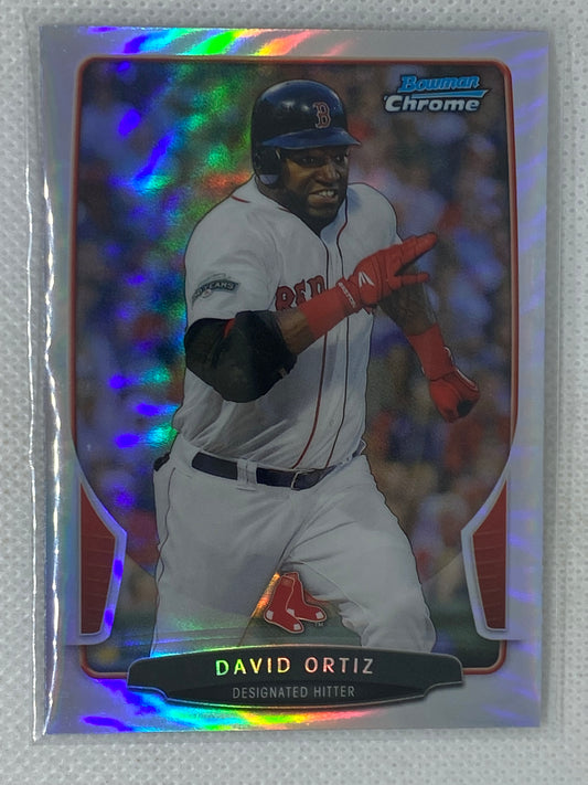 2013 Bowman Chrome Refractor David Ortiz #170 HOF