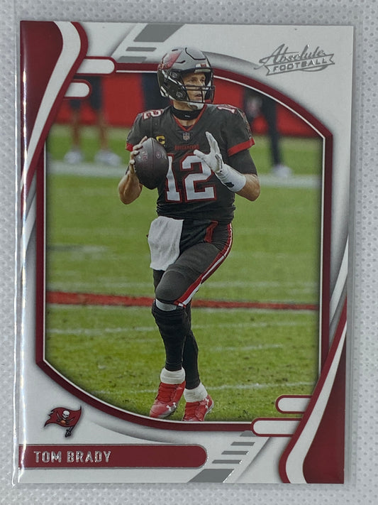 2021 Panini Absolute Football Base Tom Brady #91 Buccaneers