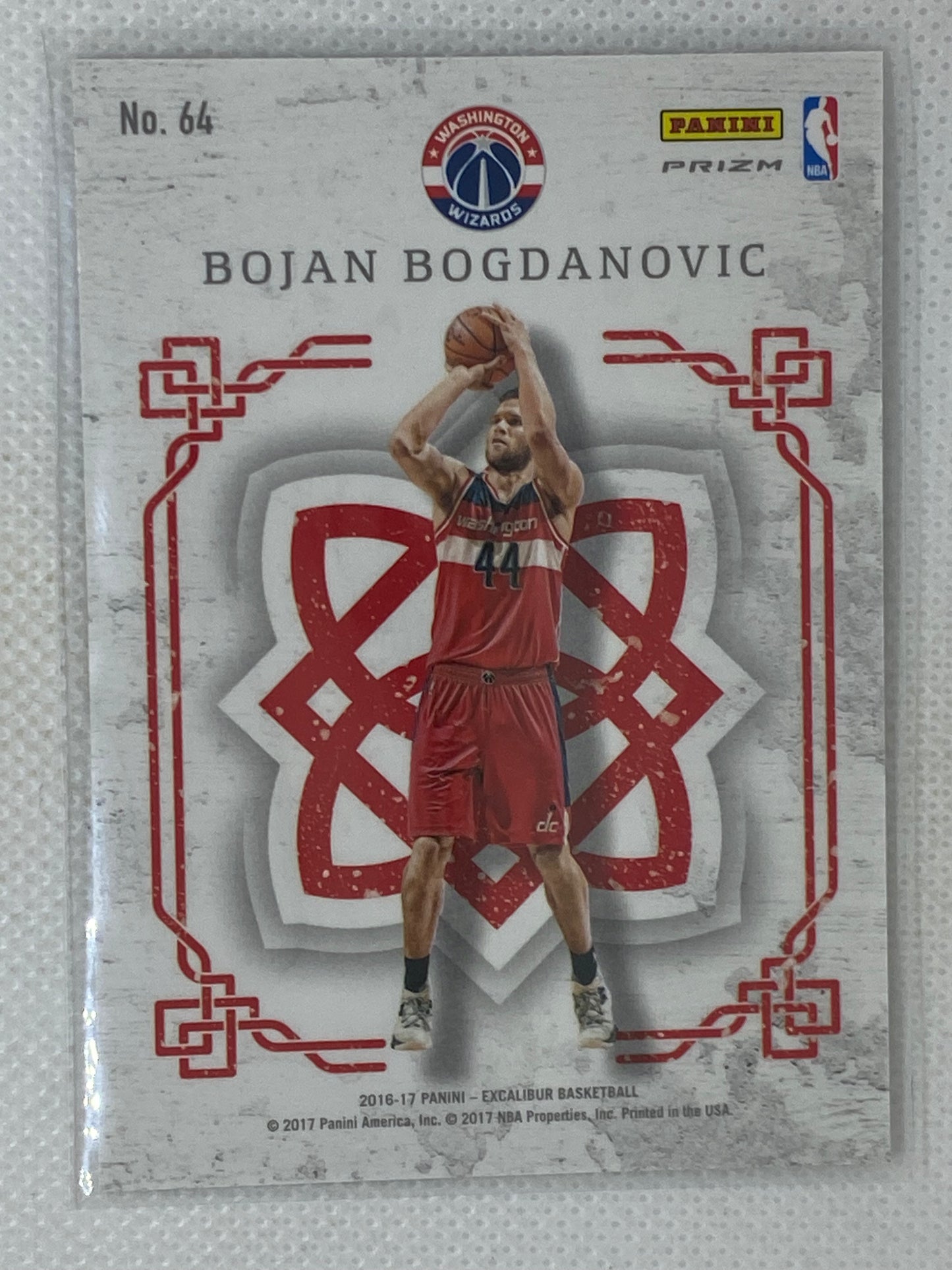 2016-17 Panini Excalibur Crusade Silver #64 Bojan Bogdanovic