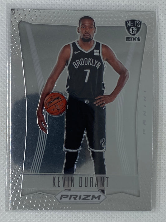 2020-21 Panini Prizm FOTL Kevin Durant Throwback Nets #4