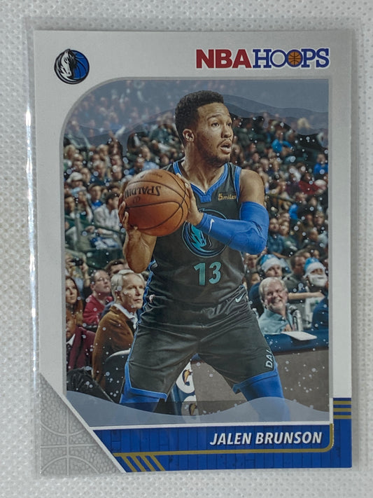 2019-20 Panini NBA Hoops Winter Jalen Brunson #42 Dallas Mavericks