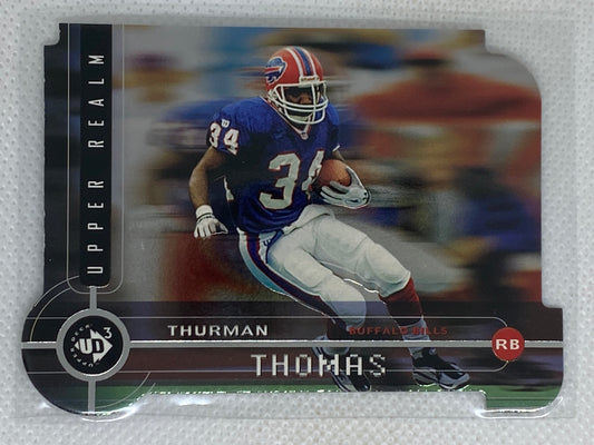1998 Upper Deck UD3 Die-Cut /1000 Thurman Thomas #176 HOF Buffalo Bills