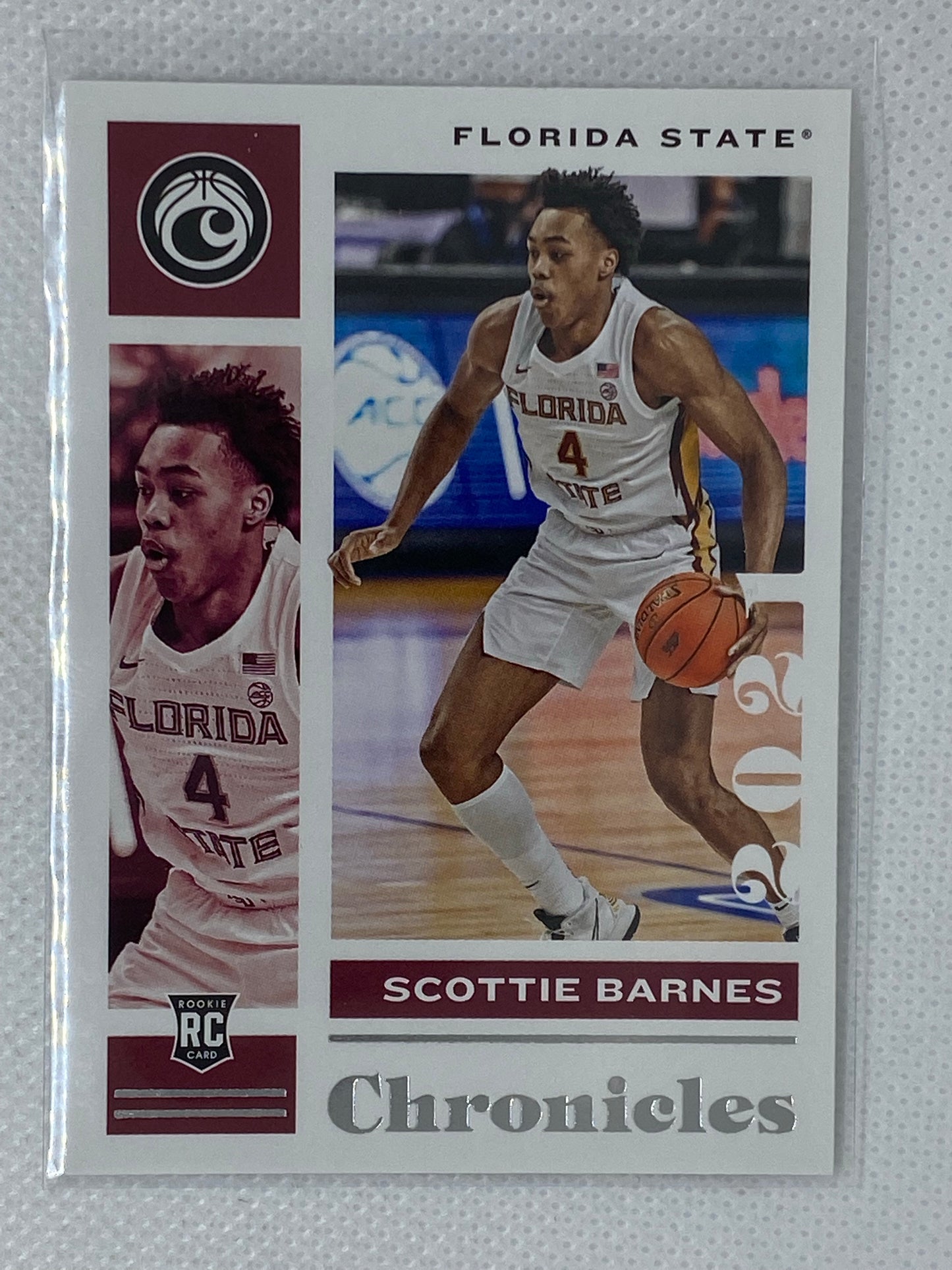 2021 Chronicles Draft Picks Base Card Scottie Barnes Rookie RC #7 Raptors