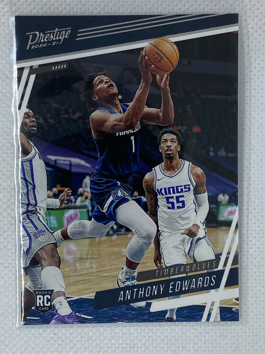 2020-21 Panini Chronicles Prestige RC Base #58 Anthony Edwards