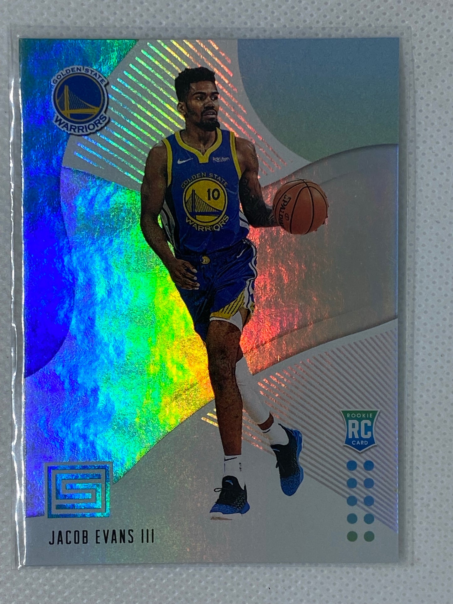 2018-19 Panini Status #121 Jacob Evans III Rookie Card RC Warriors