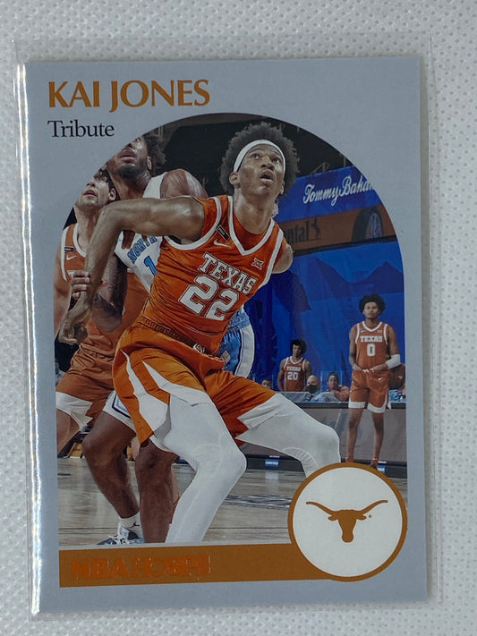 2021-22 Panini Chronicles Draft Picks Kai Jones Orange RC Rookie Hoops Retro #62