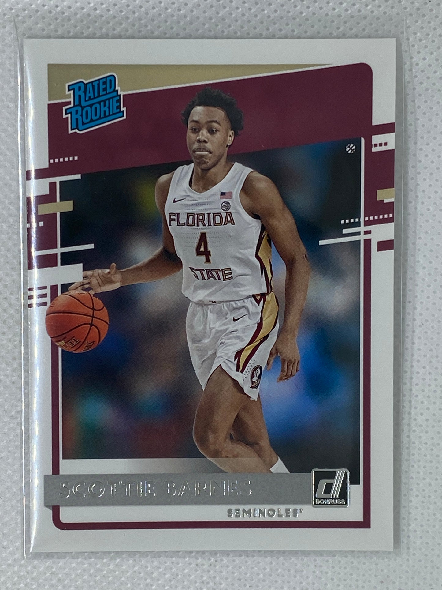 2021 Panini Chronicles Draft Donruss Rated Rookie #32 Scottie Barnes RC
