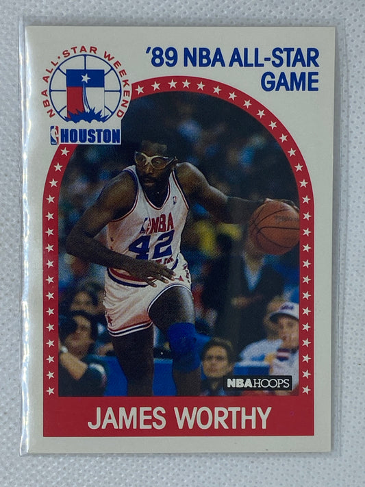 1989-1990 NBA Hoops All-Star Game James Worthy #219 HOF