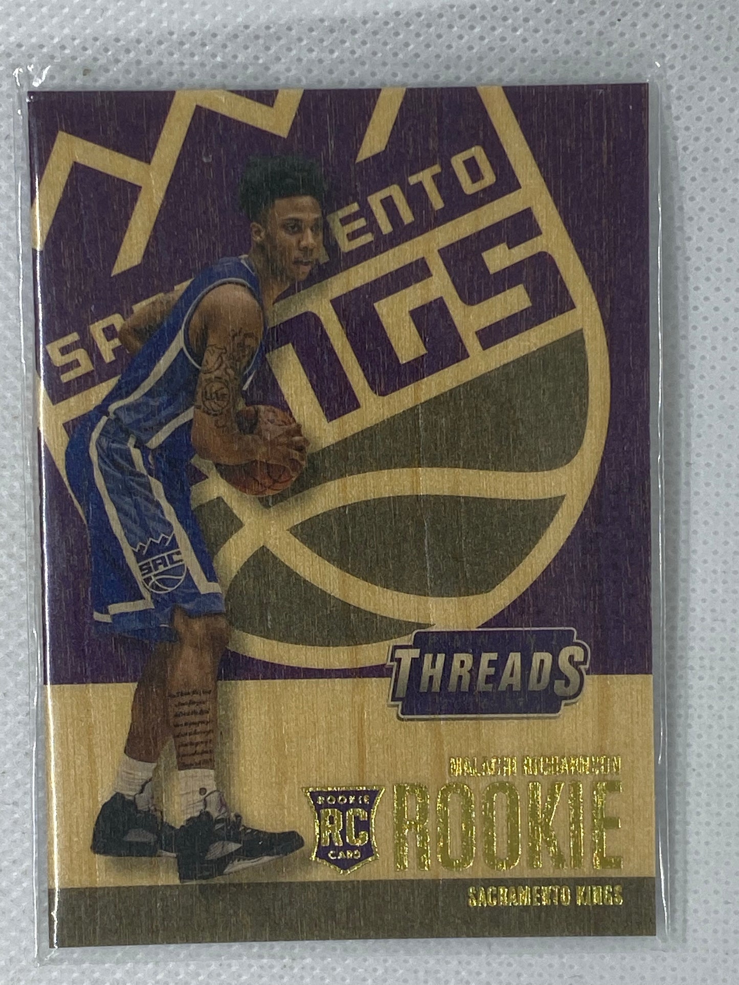 2016-17 Panini Threads Wood Rookie Card #253 Malachi Richardson