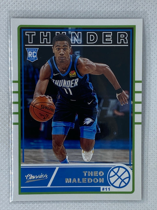 2020-21 Panini Chronicles Classics Basketball Theo Maledon RC #642 OKC Thunder