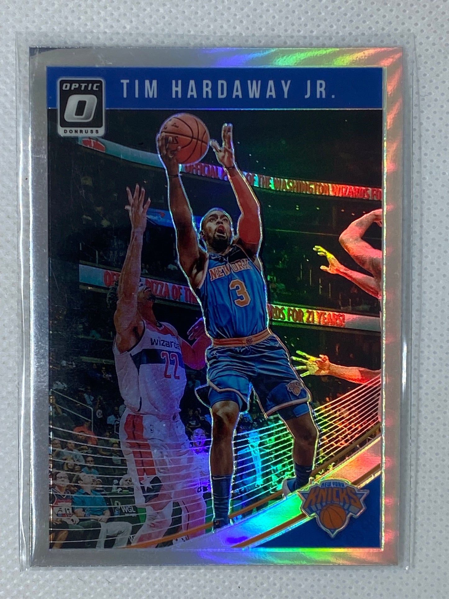 2018-19 Donruss Optic Silver Holo / Prizm - Tim Hardaway Jr. - NY Knicks - #67