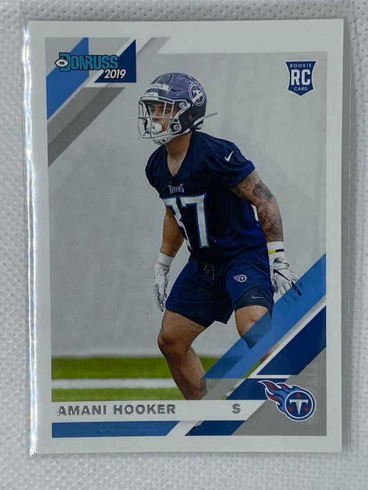 2019 Donruss Amani Hooker Rookie #290 Tennessee Titans