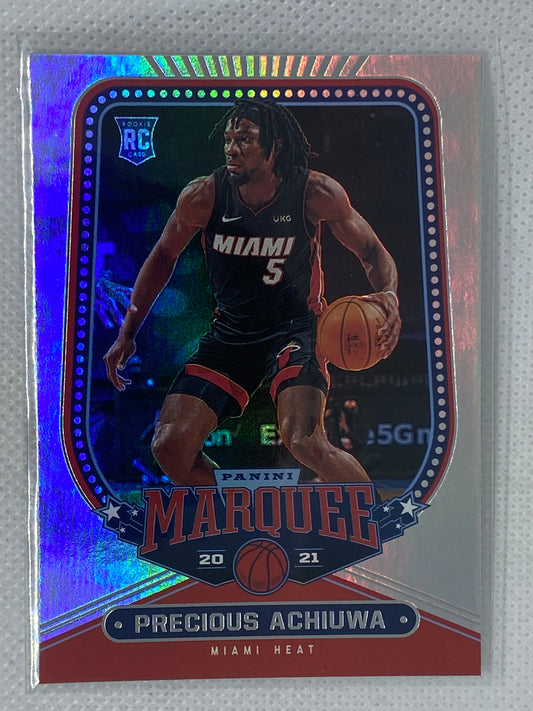 2020-21 Panini Chronicles Marquee #269 Precious Achiuwa RC Miami Heat