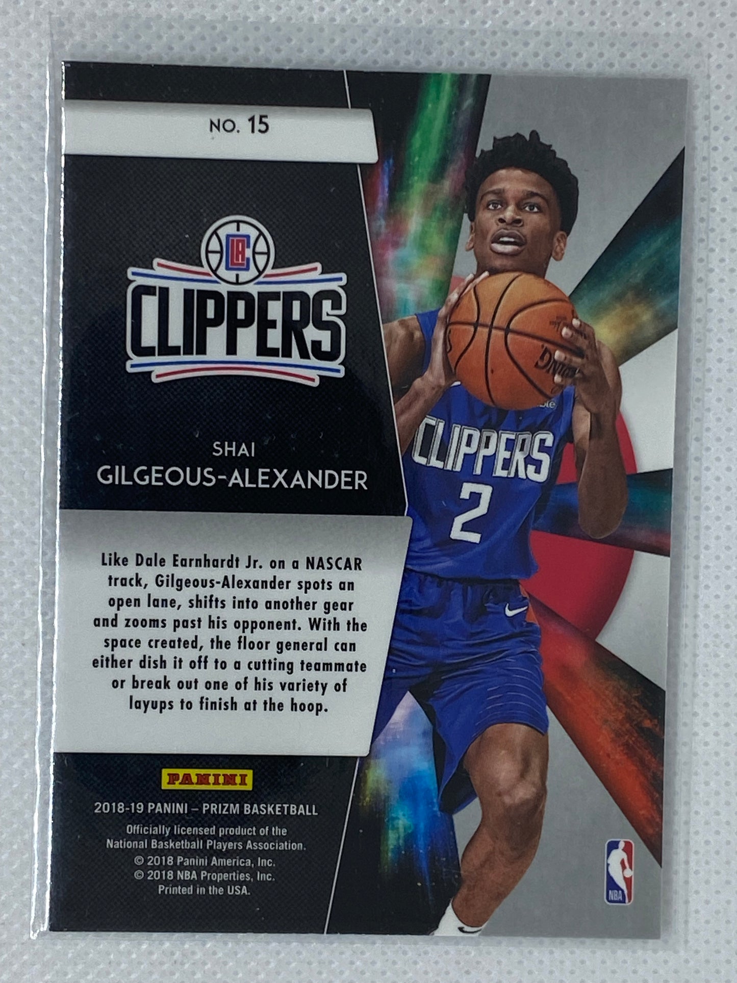 SHAI GILGEOUS-ALEXANDER 2018-19 Prizm Basketball ROOKIE Freshman Phenoms