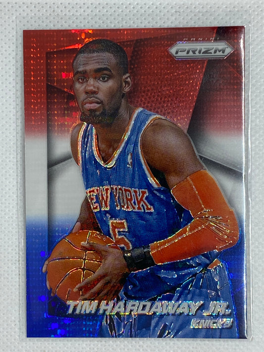 2014-15 Panini Prizm TIM HARDAWAY JR #44 Red/White/Blue Pulsar Basketball Card