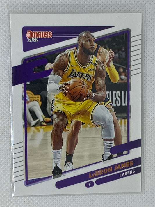 2021-22 Panini Donruss #12 Lebron James Los Angeles Lakers