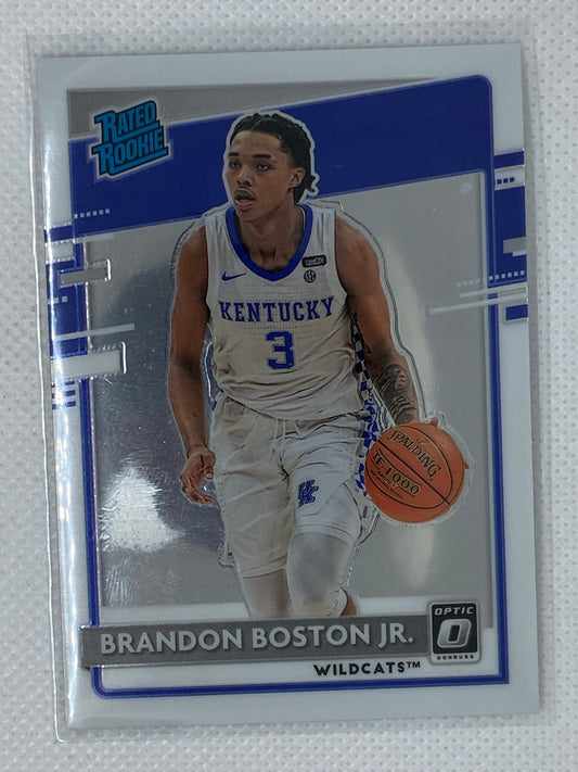 2021 Panini Chronicles Donruss Optic Draft Picks Brandon Boston Jr. Rookie RC