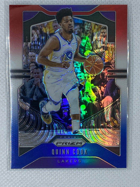 2019-20 Panini Prizm #105 Quinn Cook RWB Prizm