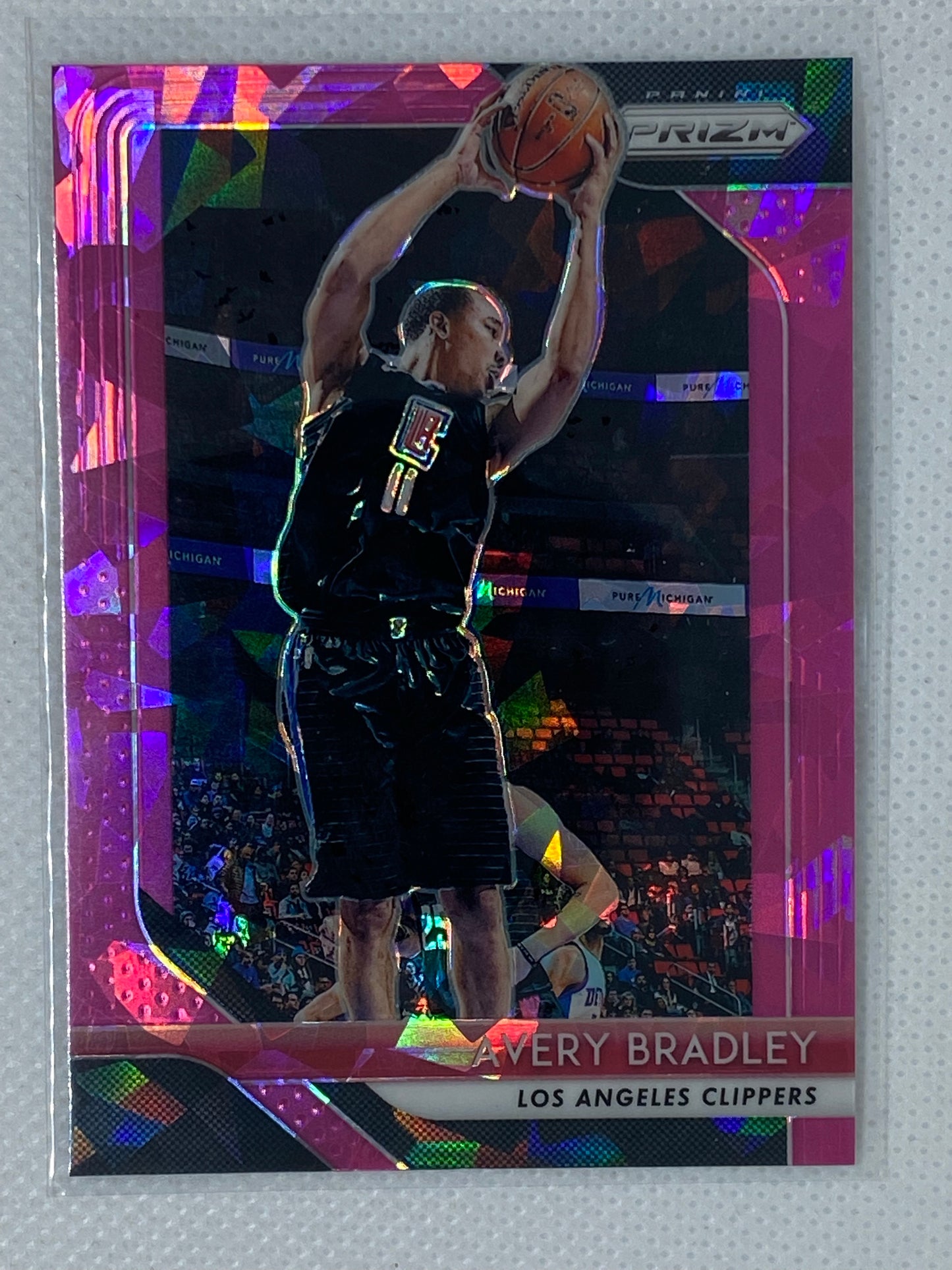 2018-19 Panini Prizm Prizms Pink Ice #234 Avery Bradley
