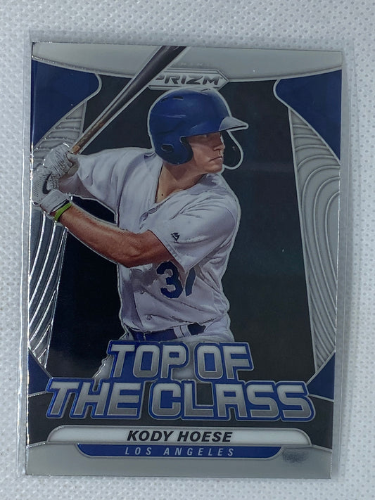 2020 Prizm Top of the Class #TOC-25 Kody Hoese - Los Angeles Dodgers