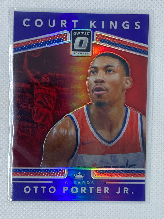2017-18 Panini Donruss Optic Court Kings Purple Prizm Otto Porter Jr #39