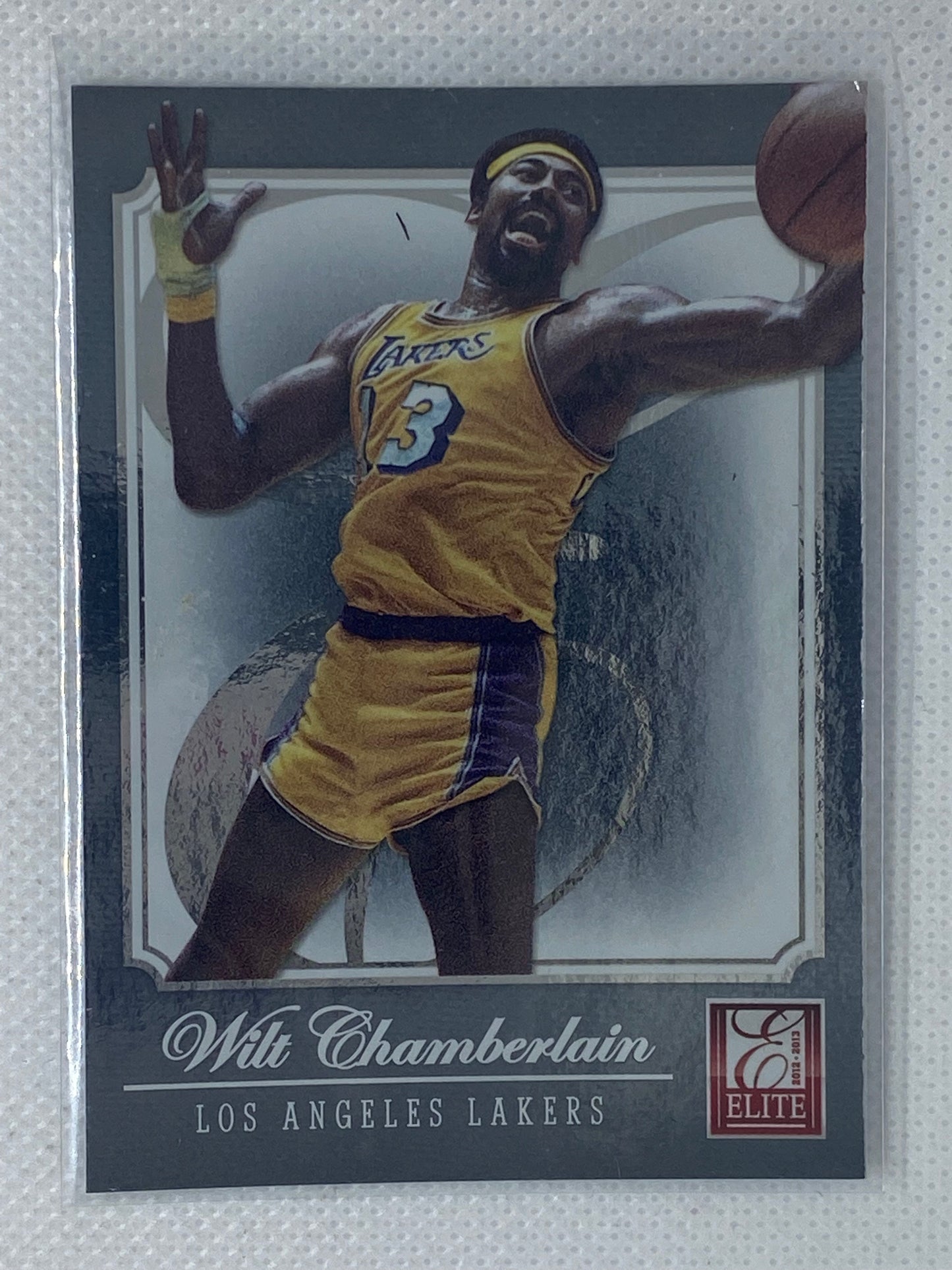 2012-13 Panini Elite Wilt Chamberlain #176 Los Angeles Lakers