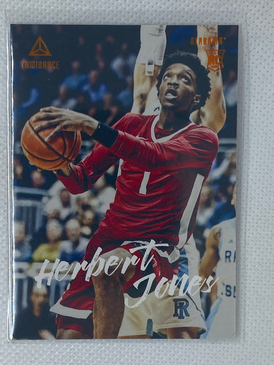 2021 Chronicles Luminance Herbert Jones Base Orange Parallel Rookie Card #97