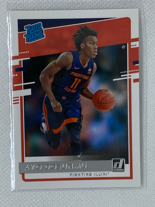 2021-22 Panini Chronicles Draft Picks #44 Ayo Dosunmu RC Rated Rookie