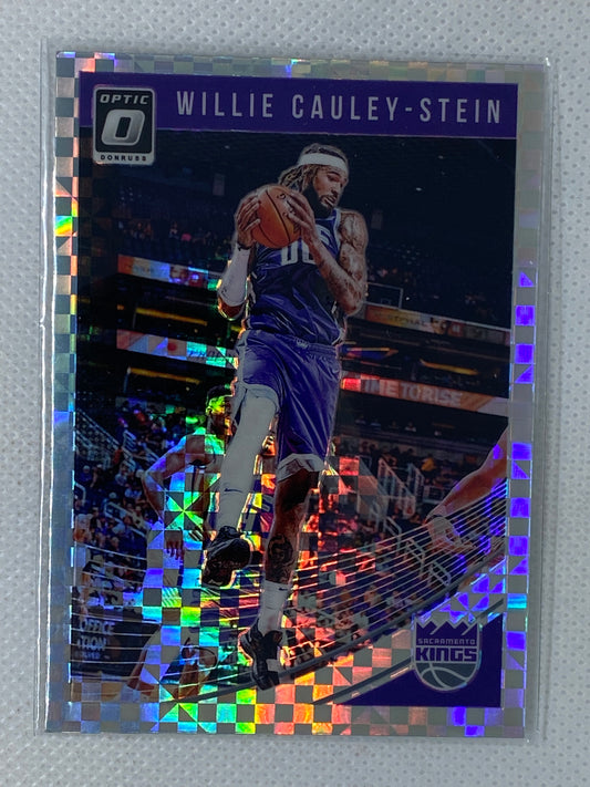 2018-19 Donruss Optic Basketball Checker Board Prizm #91 Willie Cauley-Stein SSP