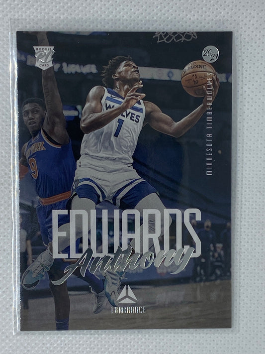 2020-21 Panini Chronicles Luminance Anthony Edwards Rookie Timberwolves #143