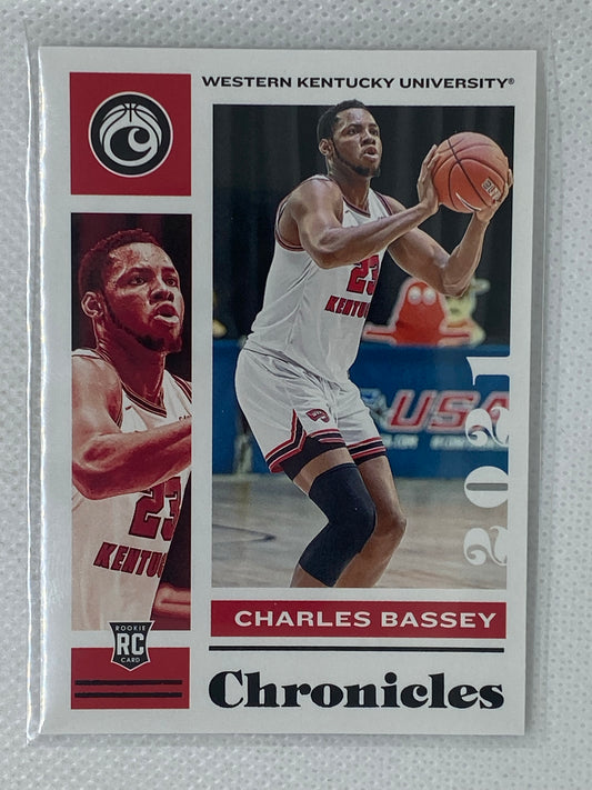 2021-22 Panini Chronicles Draft Picks Charles Bassey Rookie Black #23