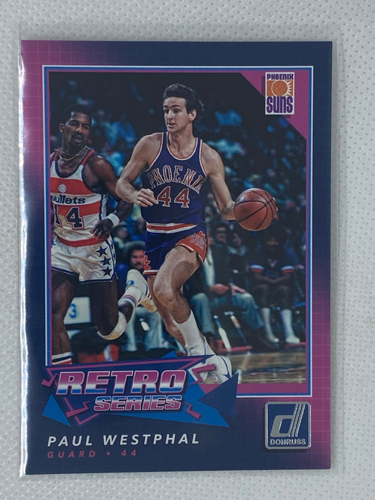 2017-18 Donruss Basketball Retro Series #19 Paul Westphal Suns