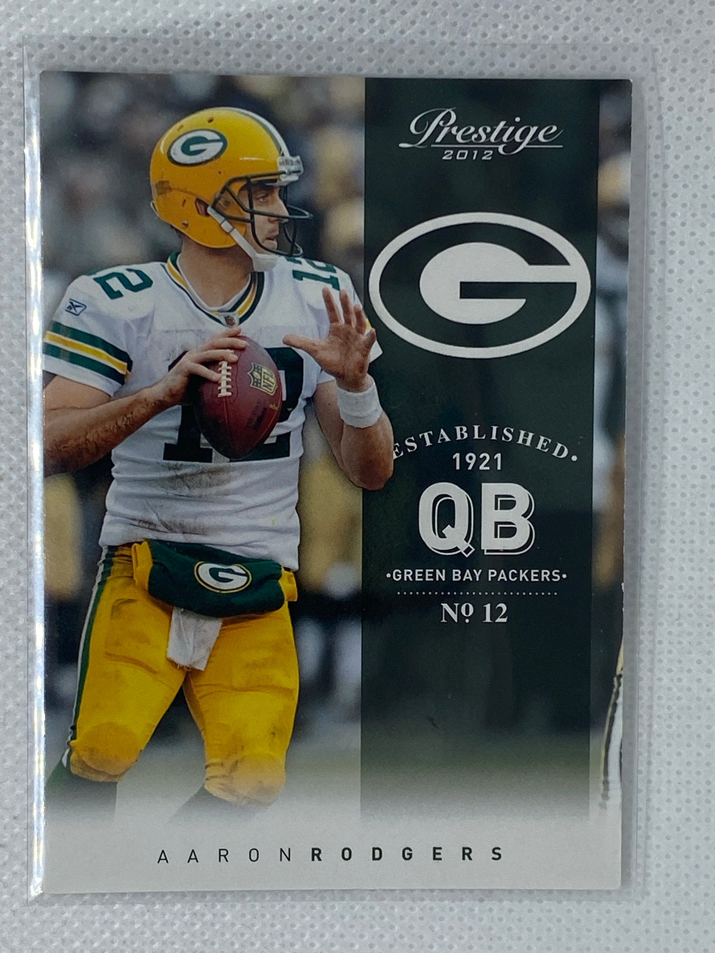 2012 Panini Prestige Aaron Rodgers card #69