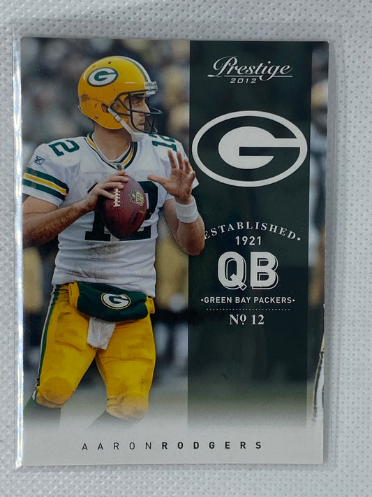 2012 Panini Prestige Aaron Rodgers card #69