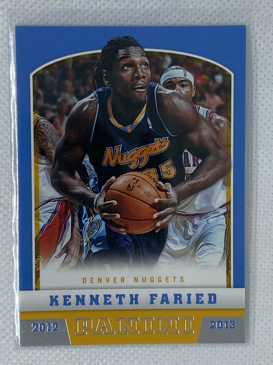 2012-13 Panini Basketball #246 Kenneth Faried RC Denver Nuggets