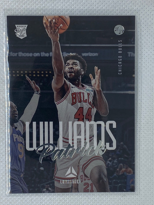 2020-21 Panini Chronicles Luminance Patrick Williams Rookie Chicago Bulls #157
