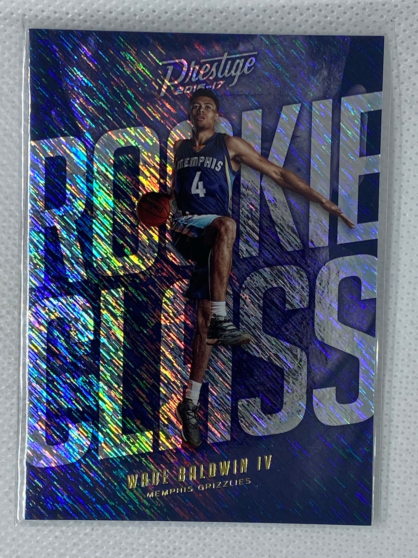 2016-17 Panini Prestige Class Rain Wade Baldwin IV #19 Rookie