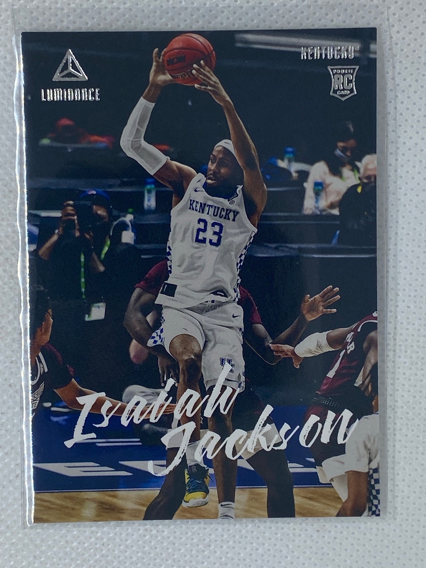 2021-22 Panini Chronicles Draft Luminance #92 Isaiah Jackson - Kentucky Wildcats