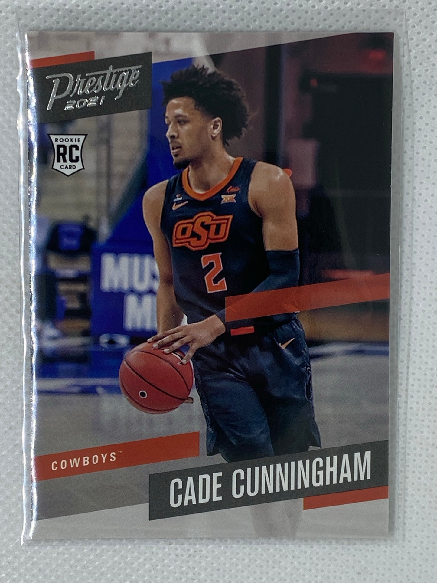 2021 Panini Chronicles Draft Picks Rookie RC Cade Cunningham Prestige #369 Detroit Pistons